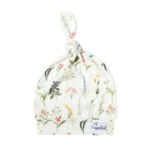 NWT Copper Pearl Top Knot Hat Aspen Floral